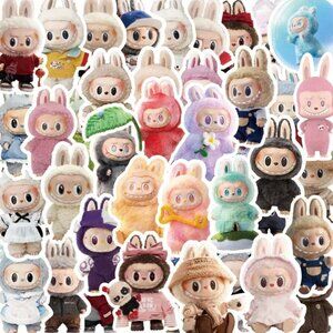 50 piece Labubu stickers
